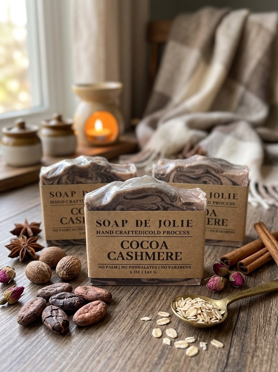 COCA CASHMERE HANDMADE SOAP